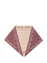 GUEST IN RESIDENCE - Foulard The Wild Rag con Bordo Decorato - Rosso - LIDIASHOPPING® - Official Website