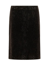 MSGM - Gonna Midi in Pizzo Floreale - Nero - LIDIASHOPPING® - Official Website