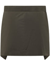 MSGM - Minigonna con Pannelli Asimmetrici - Verde - LIDIASHOPPING® - Official Website