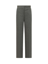MSGM - Pantaloni a Gamba Ampia - Grigio - LIDIASHOPPING® - Official Website