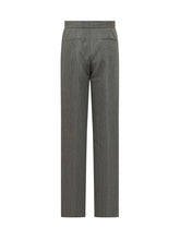 MSGM - Pantaloni a Gamba Ampia - Grigio - LIDIASHOPPING® - Official Website