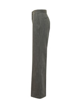 MSGM - Pantaloni a Gamba Ampia - Grigio - LIDIASHOPPING® - Official Website