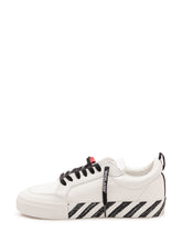 OFF-WHITE KIDS - Vulc Low Sneaker with Graphic Sole - White - LIDIASHOPPING® - Official Website