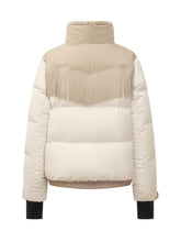MONCLER GRENOBLE - Piumino Bessin con Frange sul Petto - Bianco - LIDIASHOPPING® - Official Website