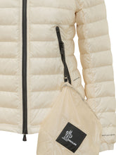 MONCLER GRENOBLE - Giacca Walibi Trapuntata con Collo Alto - Bianco - LIDIASHOPPING® - Official Website