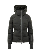 MONCLER GRENOBLE - Giacca Guyane Imbottita con Cappuccio - Nero - LIDIASHOPPING® - Official Website