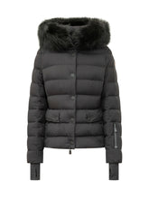 MONCLER GRENOBLE - Piumino Armoniques con Collo Alto Imbottito - Nero - LIDIASHOPPING® - Official Website