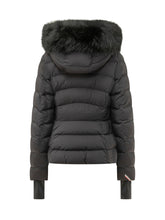 MONCLER GRENOBLE - Piumino Armoniques con Collo Alto Imbottito - Nero - LIDIASHOPPING® - Official Website