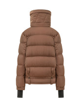 MONCLER GRENOBLE - Arabas Hooded Puffer Jacket with Fur Trim - Brown - LIDIASHOPPING® - Official Website