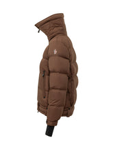 MONCLER GRENOBLE - Arabas Hooded Puffer Jacket with Fur Trim - Brown - LIDIASHOPPING® - Official Website