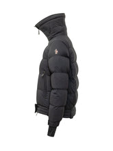 MONCLER GRENOBLE - Arabas Hooded Puffer Jacket with Fur Trim - Blue - LIDIASHOPPING® - Official Website