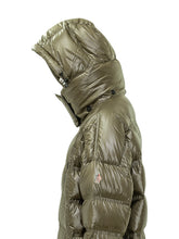 MONCLER GRENOBLE - Parka Rochelairs Trapuntato con Cappuccio - Verde - LIDIASHOPPING® - Official Website