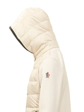 MONCLER GRENOBLE - Giacca Imbottita con Cappuccio - Bianco - LIDIASHOPPING® - Official Website