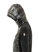 MONCLER GRENOBLE - Giacca Imbottita con Pannelli Lucidi - Nero - LIDIASHOPPING® - Official Website