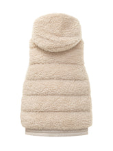 MONCLER GRENOBLE - Gilet con Cappuccio e Tasche Zip - Bianco - LIDIASHOPPING® - Official Website
