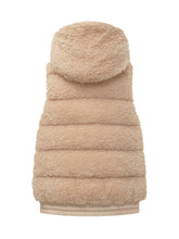 MONCLER GRENOBLE - Gilet Imbottito con Cappuccio - Rosa - LIDIASHOPPING® - Official Website