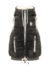 MONCLER GRENOBLE - Gilet con Cappuccio e Dettagli a Contrasto - Nero - LIDIASHOPPING® - Official Website