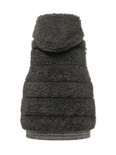 MONCLER GRENOBLE - Gilet con Cappuccio e Dettagli a Contrasto - Nero - LIDIASHOPPING® - Official Website