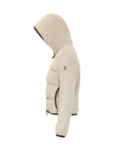 MONCLER GRENOBLE - Cardigan con Cappuccio e Zip - Beige - LIDIASHOPPING® - Official Website
