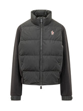 MONCLER GRENOBLE - Giacca Imbottita con Maniche Lunghe - Nero - LIDIASHOPPING® - Official Website
