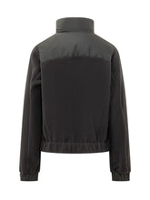 MONCLER GRENOBLE - Giacca Imbottita con Maniche Lunghe - Nero - LIDIASHOPPING® - Official Website