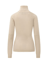 MONCLER GRENOBLE - Maglia a Collo Alto - Beige - LIDIASHOPPING® - Official Website