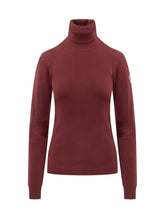 MONCLER GRENOBLE - Maglia a Collo Alto - Rosso - LIDIASHOPPING® - Official Website