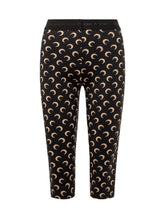 MARINE SERRE - Moon Print Ankle-Length Trousers - Black - LIDIASHOPPING® - Official Website