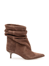 STEVE MADDEN - Flux Draped Ankle Boot with Heel - Brown - LIDIASHOPPING® - Official Website