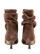 STEVE MADDEN - Flux Draped Ankle Boot with Heel - Brown - LIDIASHOPPING® - Official Website