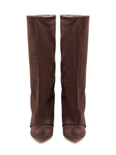 STEVE MADDEN - Stivale Luca Alto con Tacco Sottile - Marrone - LIDIASHOPPING® - Official Website