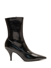JEFFREY CAMPBELL - Looker Ankle Boot with Slim Heel - Black - LIDIASHOPPING® - Official Website