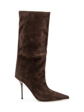 JEFFREY CAMPBELL - Stivale Give It con Tacco a Spillo - Marrone - LIDIASHOPPING® - Official Website