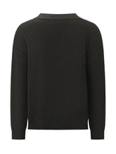 A PAPER KID - Knitted Cardigan with Patch Pockets - Black - LIDIASHOPPING® - Official Website