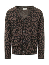A PAPER KID - Animal Pattern Cardigan - - LIDIASHOPPING® - Official Website