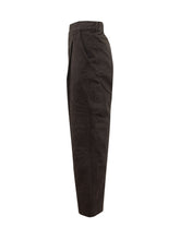 A PAPER KID - Straight Leg Trousers with Pleats - Black - LIDIASHOPPING® - Official Website