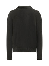 A PAPER KID - Polo in Maglia con Tre Bottoni - Nero - LIDIASHOPPING® - Official Website
