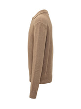 A PAPER KID - Polo in Maglia con Tre Bottoni - Beige - LIDIASHOPPING® - Official Website
