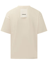 A PAPER KID - Crew Neck T-shirt with Short Sleeves - White - LIDIASHOPPING® - Official Website