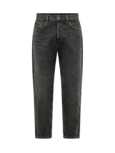 AMISH - Jeremiah Faded Straight Leg Jeans - Black - LIDIASHOPPING® - Official Website