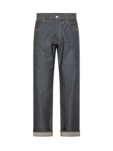 AMISH - Jeans James con Risvolto - Blu - LIDIASHOPPING® - Official Website