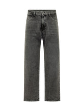 AMISH - Jeans James con Effetto Sfumato - Nero - LIDIASHOPPING® - Official Website