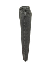 AMISH - Jeans James con Effetto Sfumato - Nero - LIDIASHOPPING® - Official Website