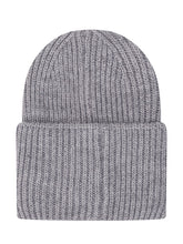 AMISH - Berretto in Maglia con Ampio Risvolto - Grigio - LIDIASHOPPING® - Official Website
