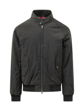 BARACUTA - Giacca G9 con Collo Alto - Nero - LIDIASHOPPING® - Official Website
