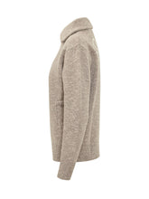 MC2 SAINT BARTH - Augustine Pullover with Zip Collar - Beige - LIDIASHOPPING® - Official Website