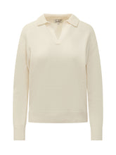MC2 SAINT BARTH - Eze Maglia con Colletto Aperto - Bianco - LIDIASHOPPING® - Official Website