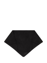 MC2 SAINT BARTH - Sillie Triangular Scarf with Embroidery - Black - LIDIASHOPPING® - Official Website