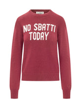 MC2 SAINT BARTH - Pullover New Queen con Scritta No Sbatti Today - Rosso - LIDIASHOPPING® - Official Website
