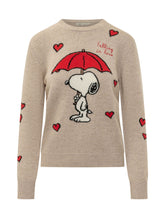 MC2 SAINT BARTH - Pullover New Queen con Motivo Figurativo - Beige - LIDIASHOPPING® - Official Website